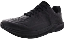 Walking|Casual>Altra Men’s Torin 5 Leather Lightweight Slip Resistant Work Shoes Black