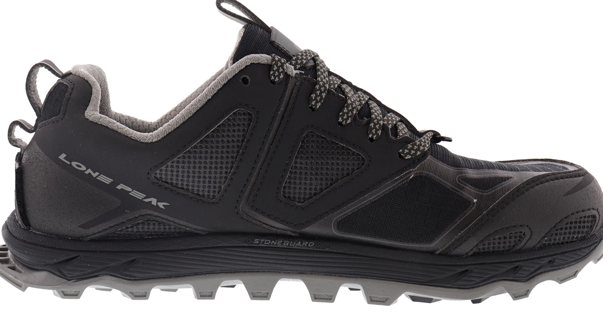 Running>Altra Women's Lone Peak 4.5 Lightweight Trail Running Shoes Black