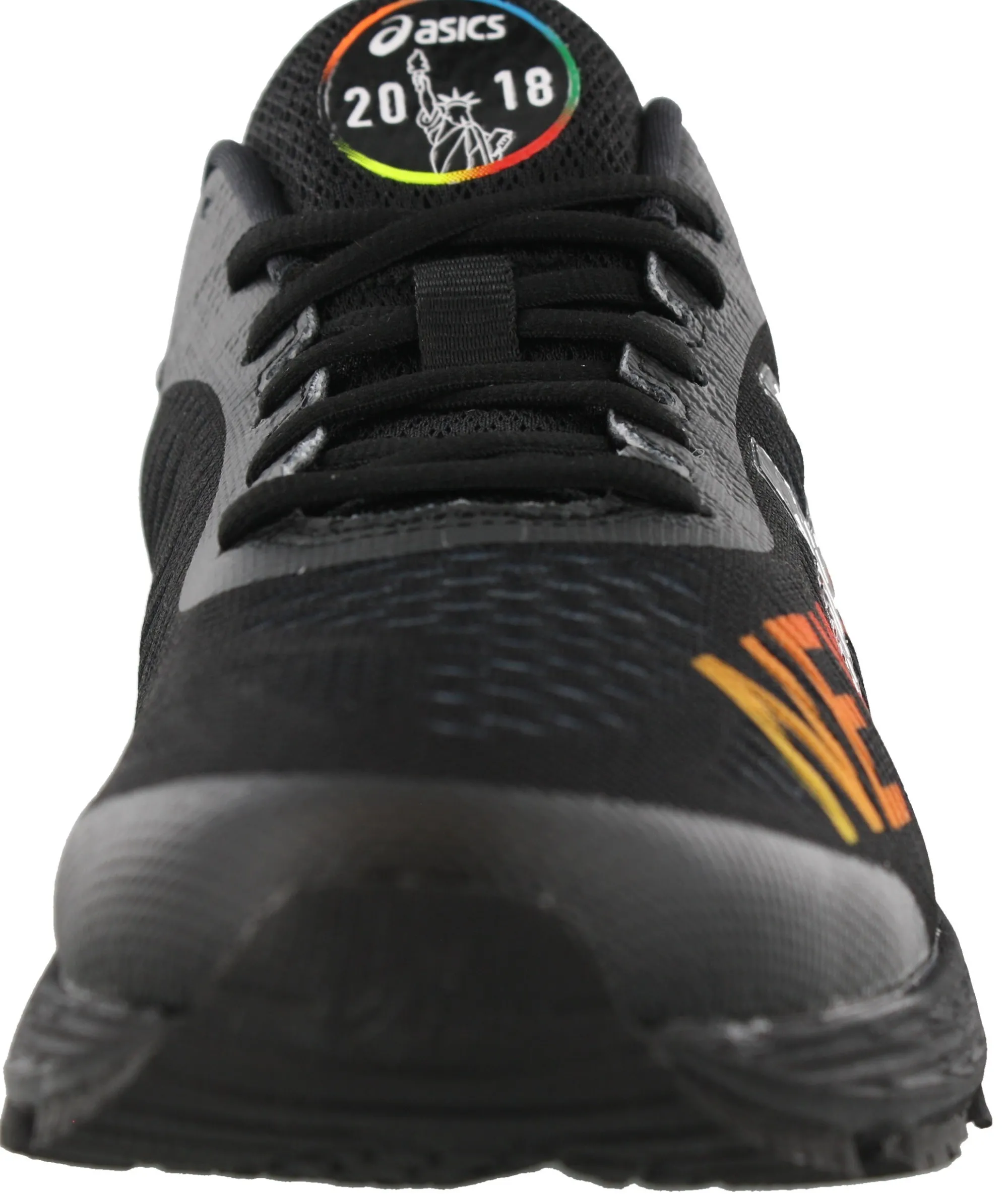 Walking|Running>Asics Men's Kayano 25 NYC Marathon Wide Toe Box Running Shoes Black/BlackNYC