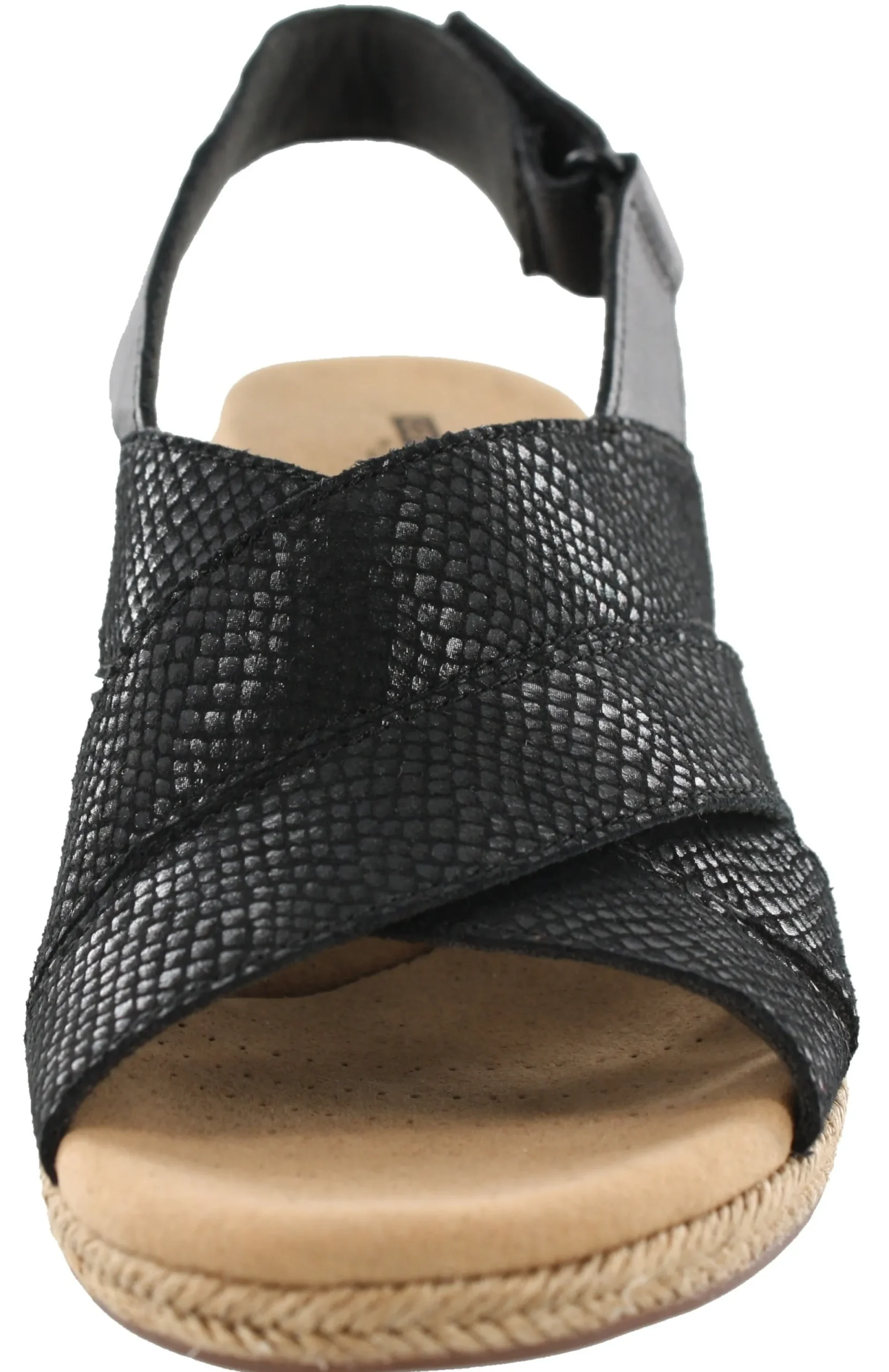 Sandals|Heels>Clarks of England Clarks Lafley Krissy Ankle Strap Wedge Sandals Women's