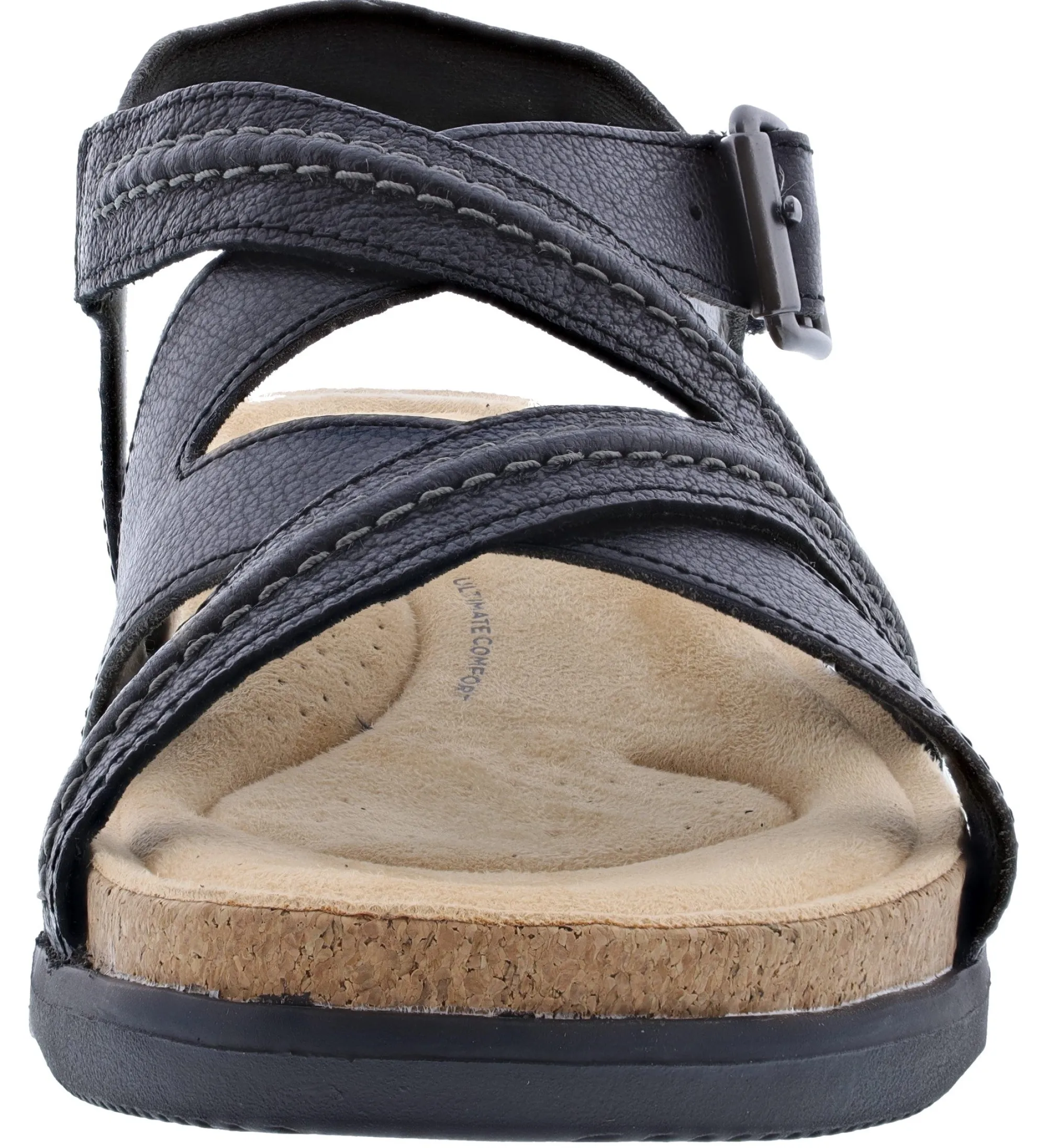 Sandals>Clarks of England Clarks Women's Brynn Ave Adjustable Buckle Strap Sandals
