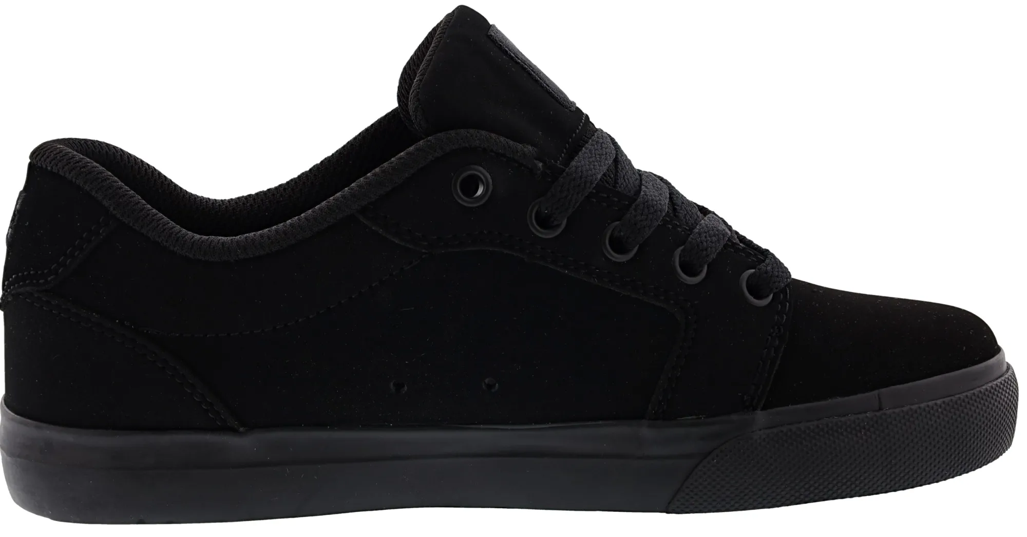 Skate>DC Shoes DC Kid's Anvil Low Skating Shoes Black/Black