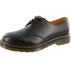 Casual>Dr. Martens Unisex 1461 Smooth Leather AirWair Air Cushion Sole 3 Eye Oxford Shoes Black Smooth