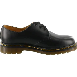 Casual>Dr. Martens Unisex 1461 Smooth Leather AirWair Air Cushion Sole 3 Eye Oxford Shoes Black Smooth