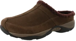 Wide Width Shoes|Slippers>Easy Spirit Women Warm Wide Width Cozy Clog Slippers Exchange