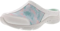 Wide Width Shoes>Easy Spirit Women's Baye 2 Wide Width Casual Comfort Clogs White 140
