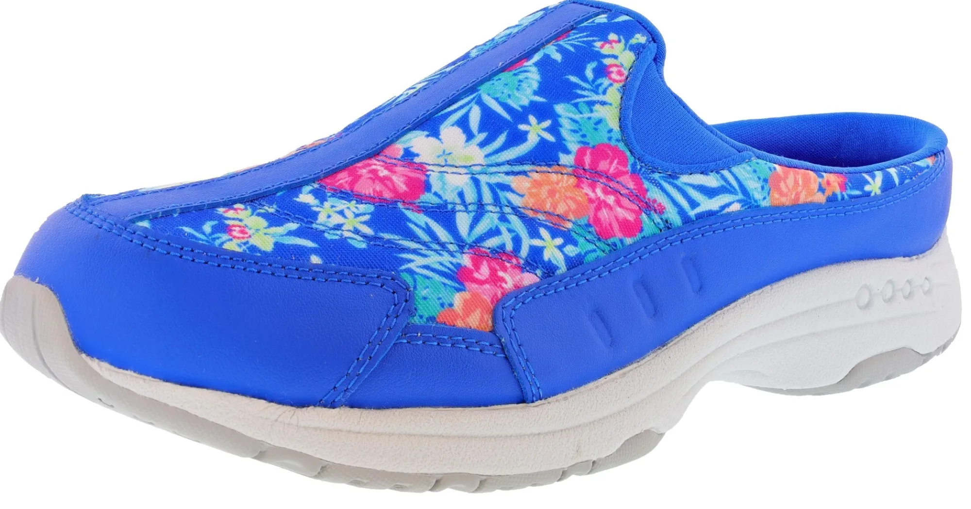 Walking>Easy Spirit Women's TravelTime WW Width Classic Mule Clogs