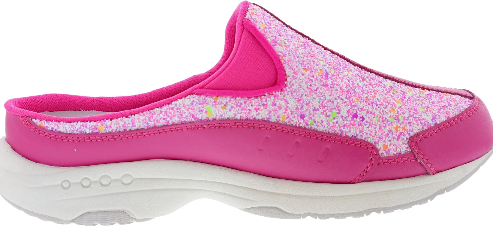 Walking>Easy Spirit Women's TravelTime WW Width Classic Mule Clogs