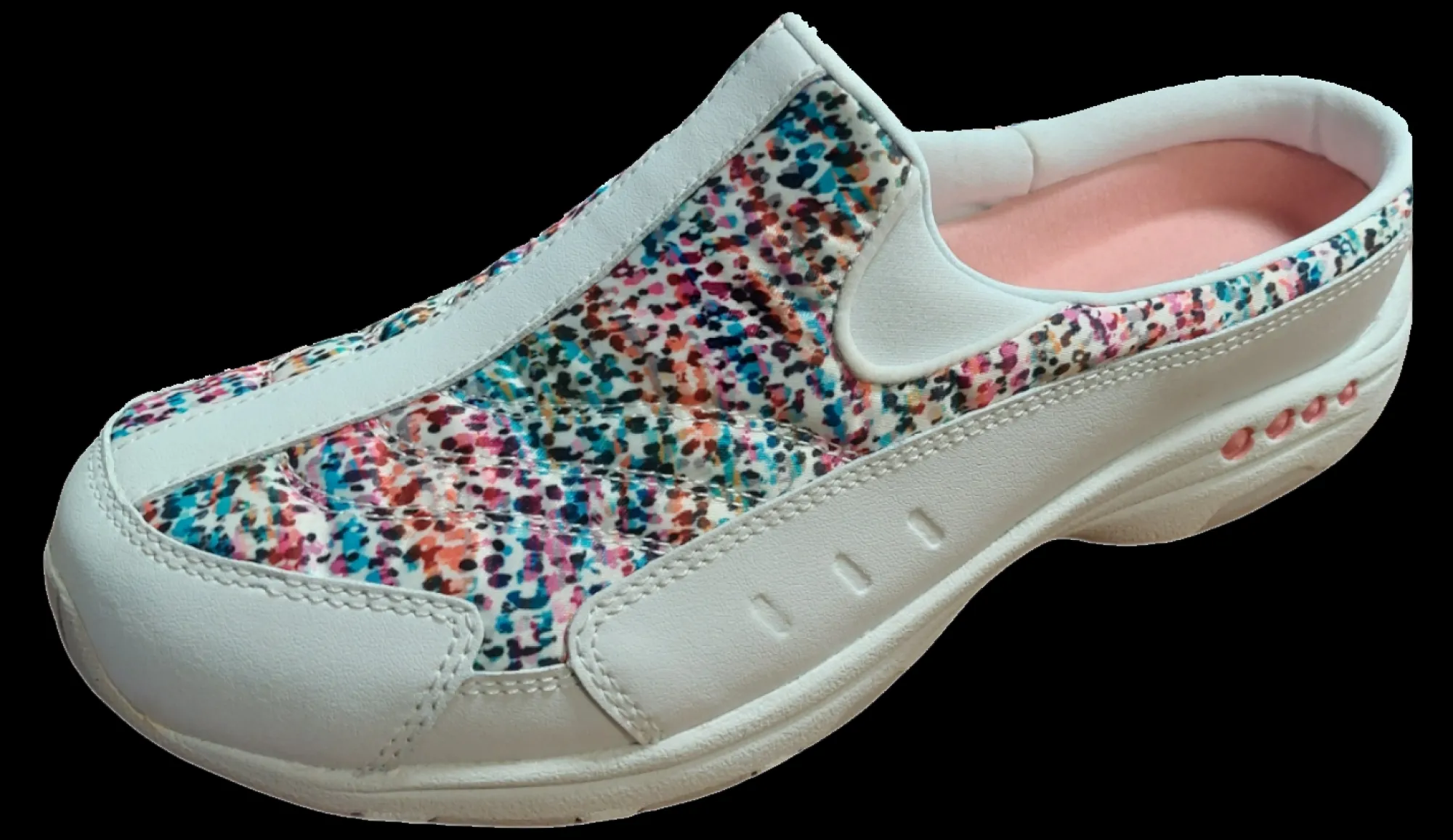 Walking>Easy Spirit Women's TravelTime WW Width Classic Mule Clogs