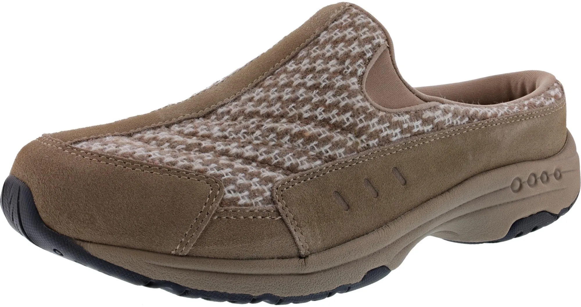 Walking>Easy Spirit Women's TravelTime WW Width Classic Mule Clogs