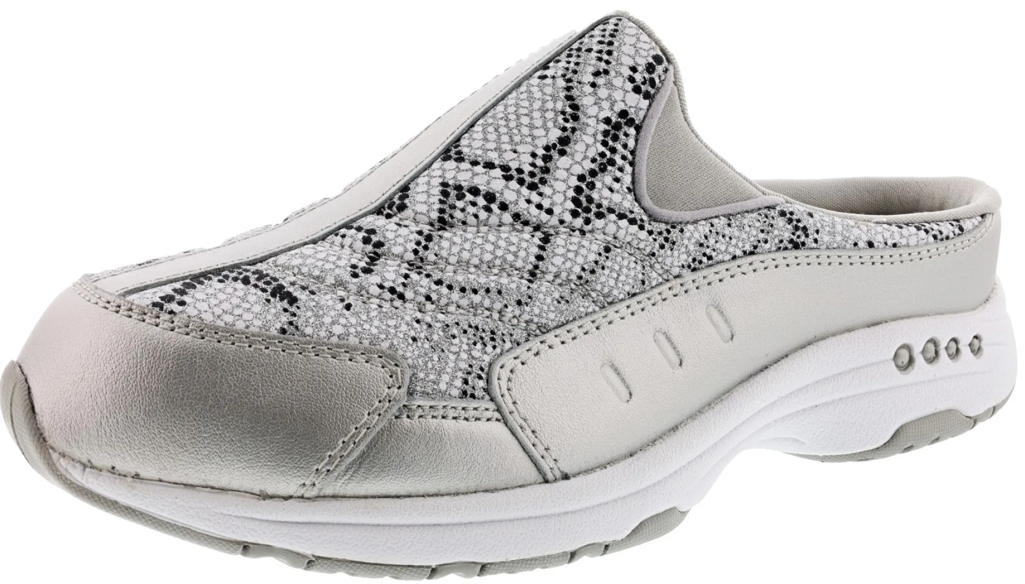 Walking>Easy Spirit Women's TravelTime WW Width Classic Mule Clogs