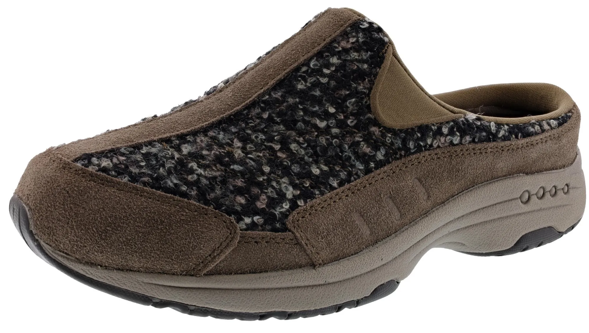 Walking>Easy Spirit Women's TravelTime WW Width Classic Mule Clogs