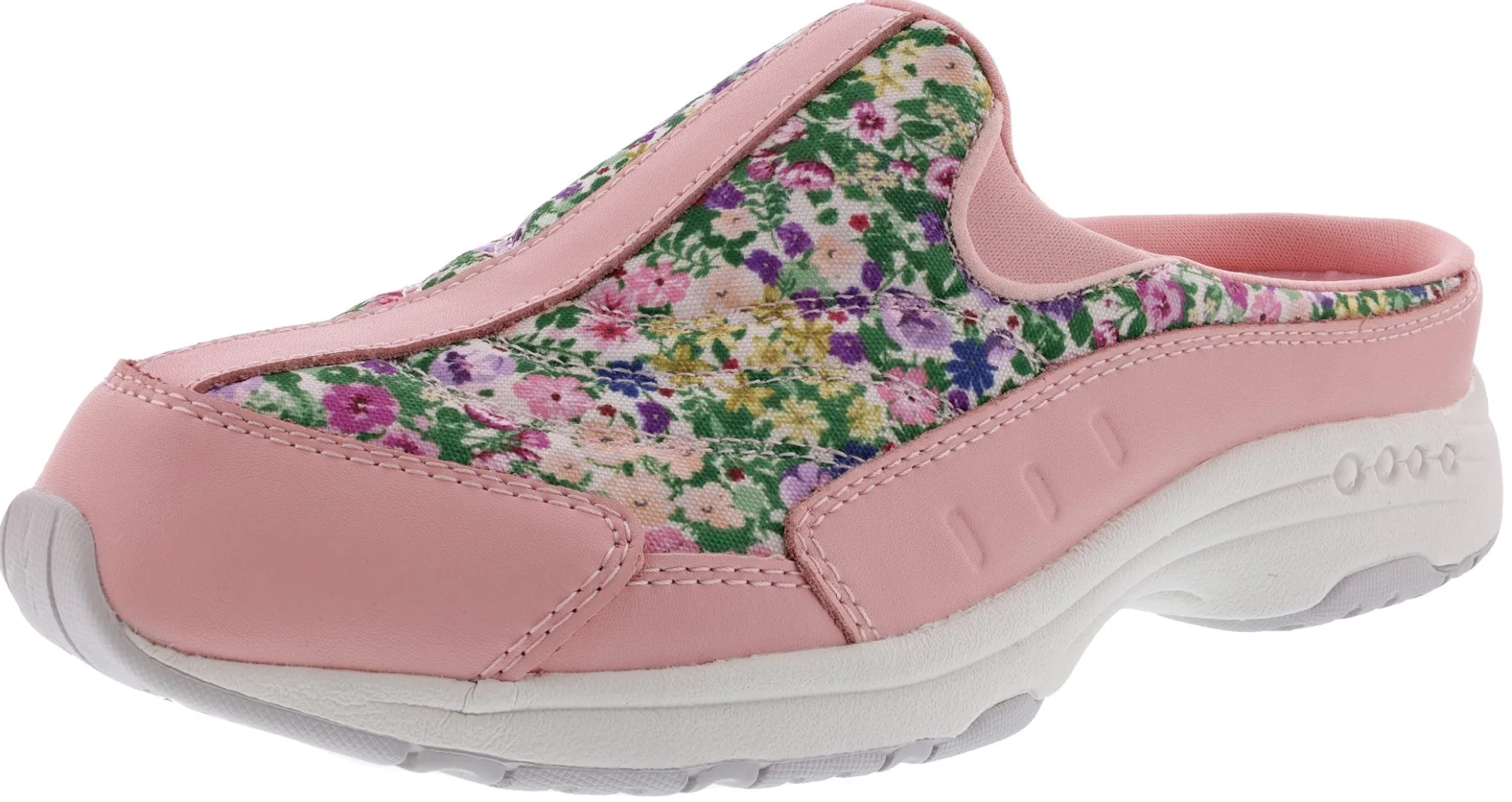 Walking>Easy Spirit Women's TravelTime WW Width Classic Mule Clogs