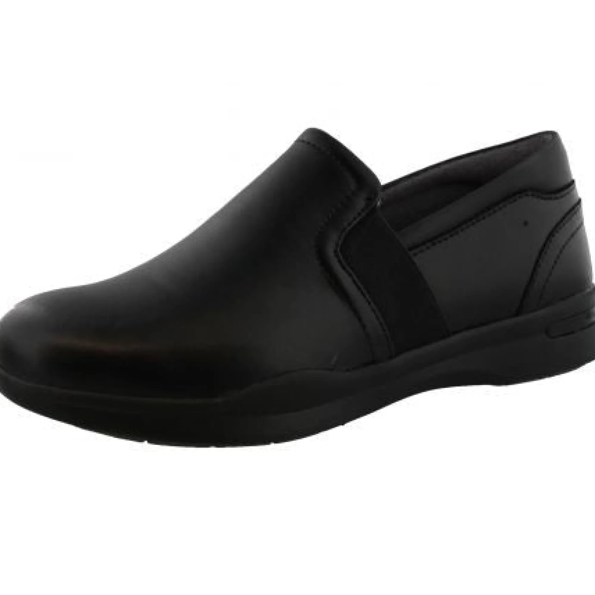 Walking|Slip Resistant>Softwalk Grey Anatomy By Sofwalk Vantage Oil Resistant Slip On Shoes