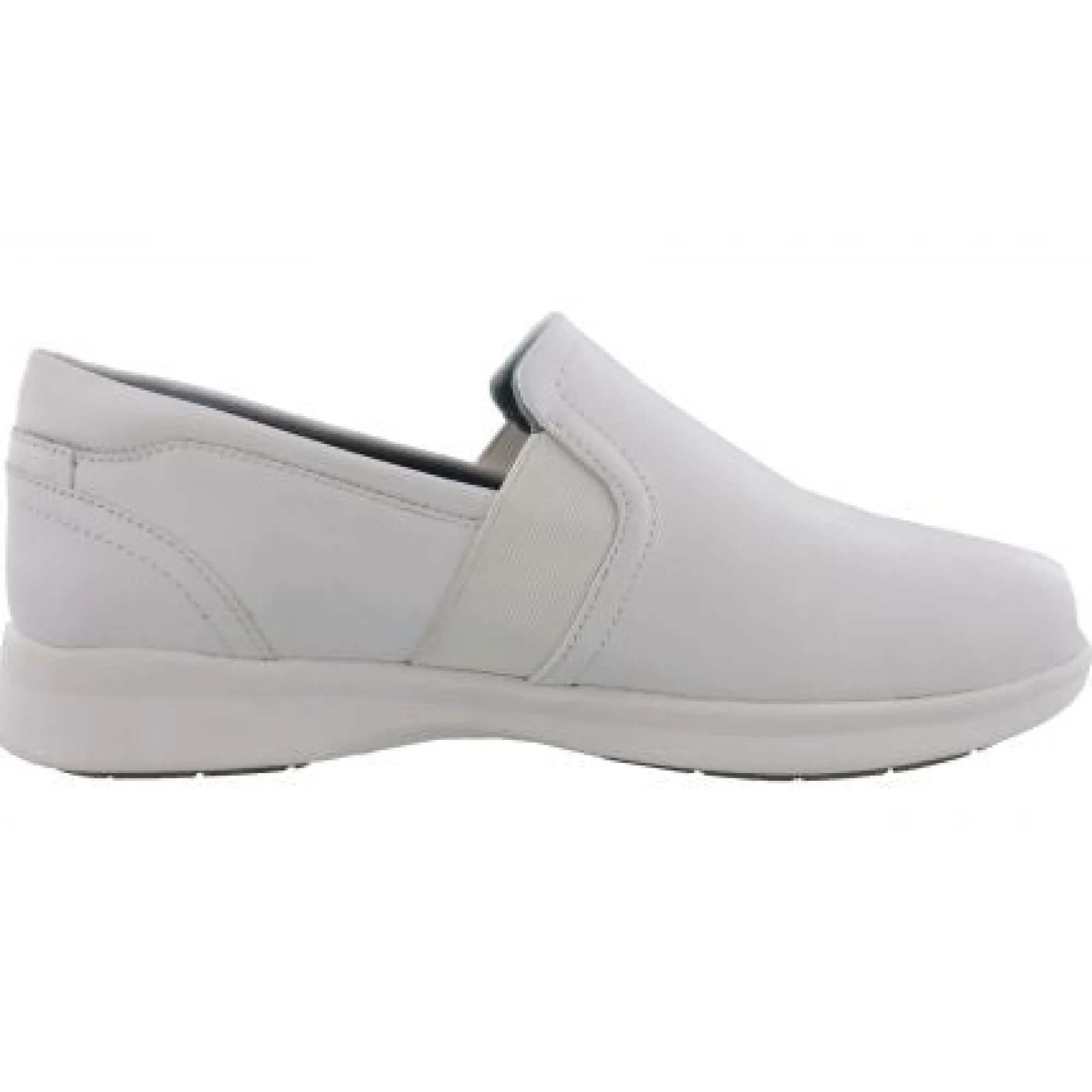 Walking|Slip Resistant>Softwalk Grey Anatomy By Sofwalk Vantage Oil Resistant Slip On Shoes