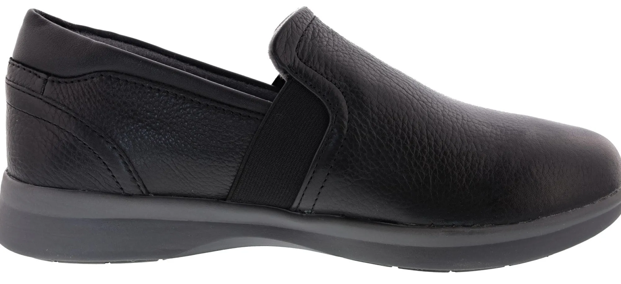Walking|Slip Resistant>Softwalk Grey Anatomy By Sofwalk Vantage Oil Resistant Slip On Shoes