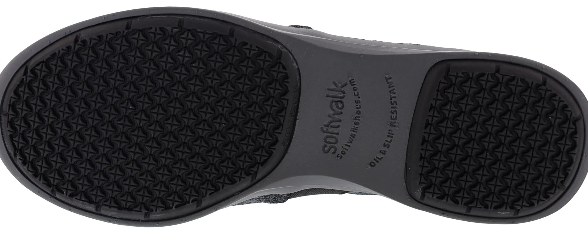 Walking|Slip Resistant>Softwalk Grey Anatomy By Sofwalk Vantage Oil Resistant Slip On Shoes