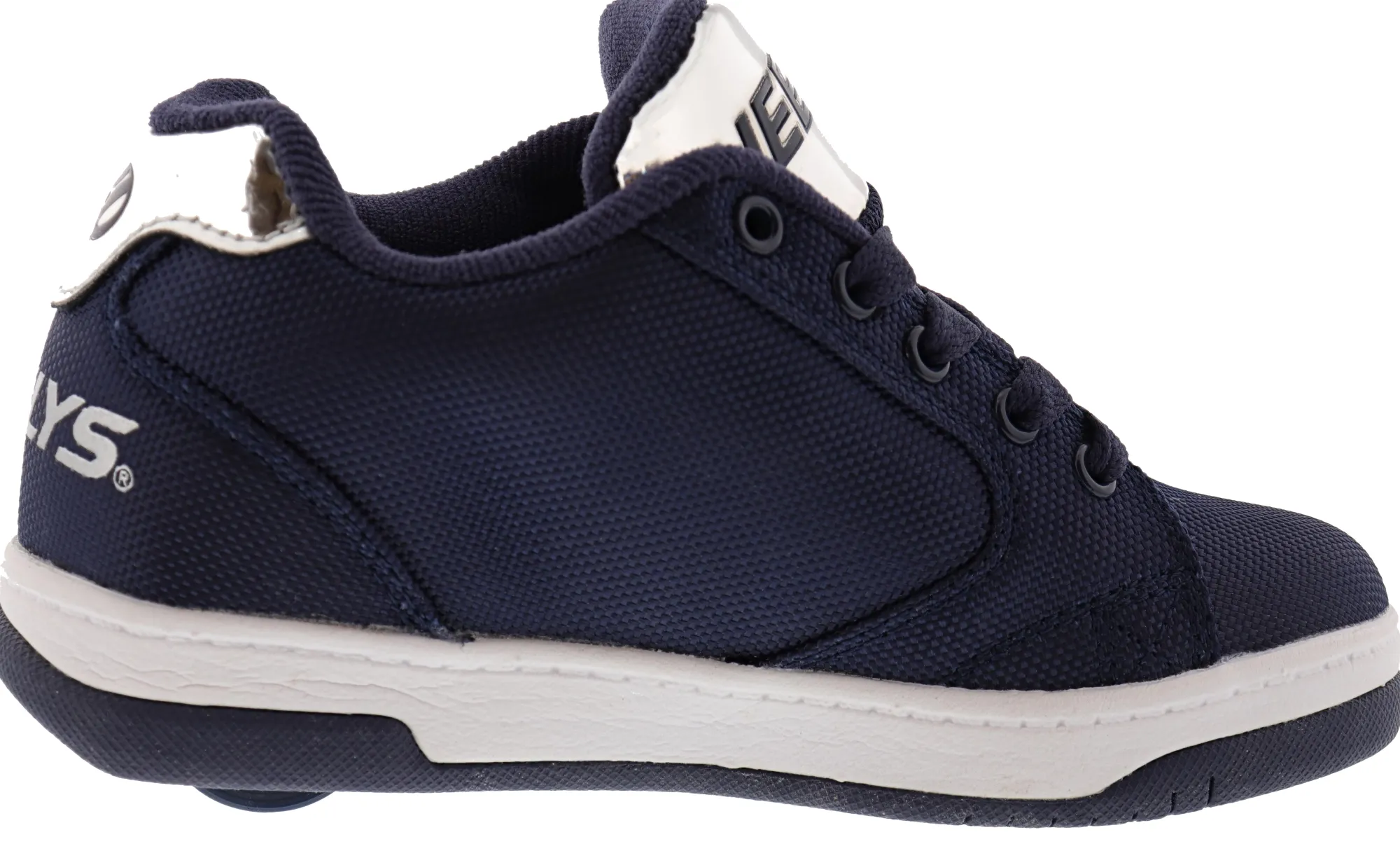 Skate>Heelys Propel Ballistic Kids Shoes with Wheels Navy/Silver