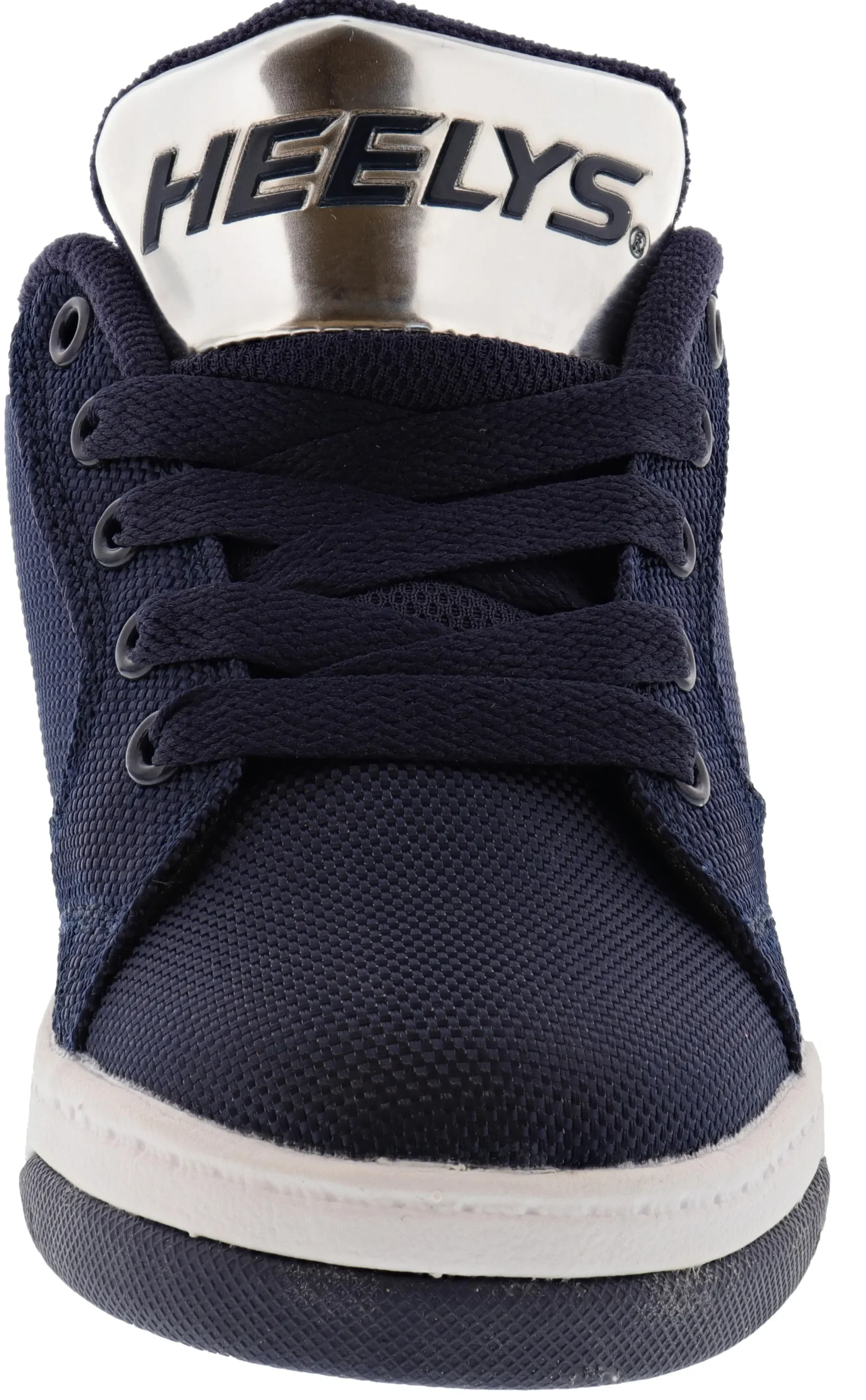 Skate>Heelys Propel Ballistic Kids Shoes with Wheels Navy/Silver