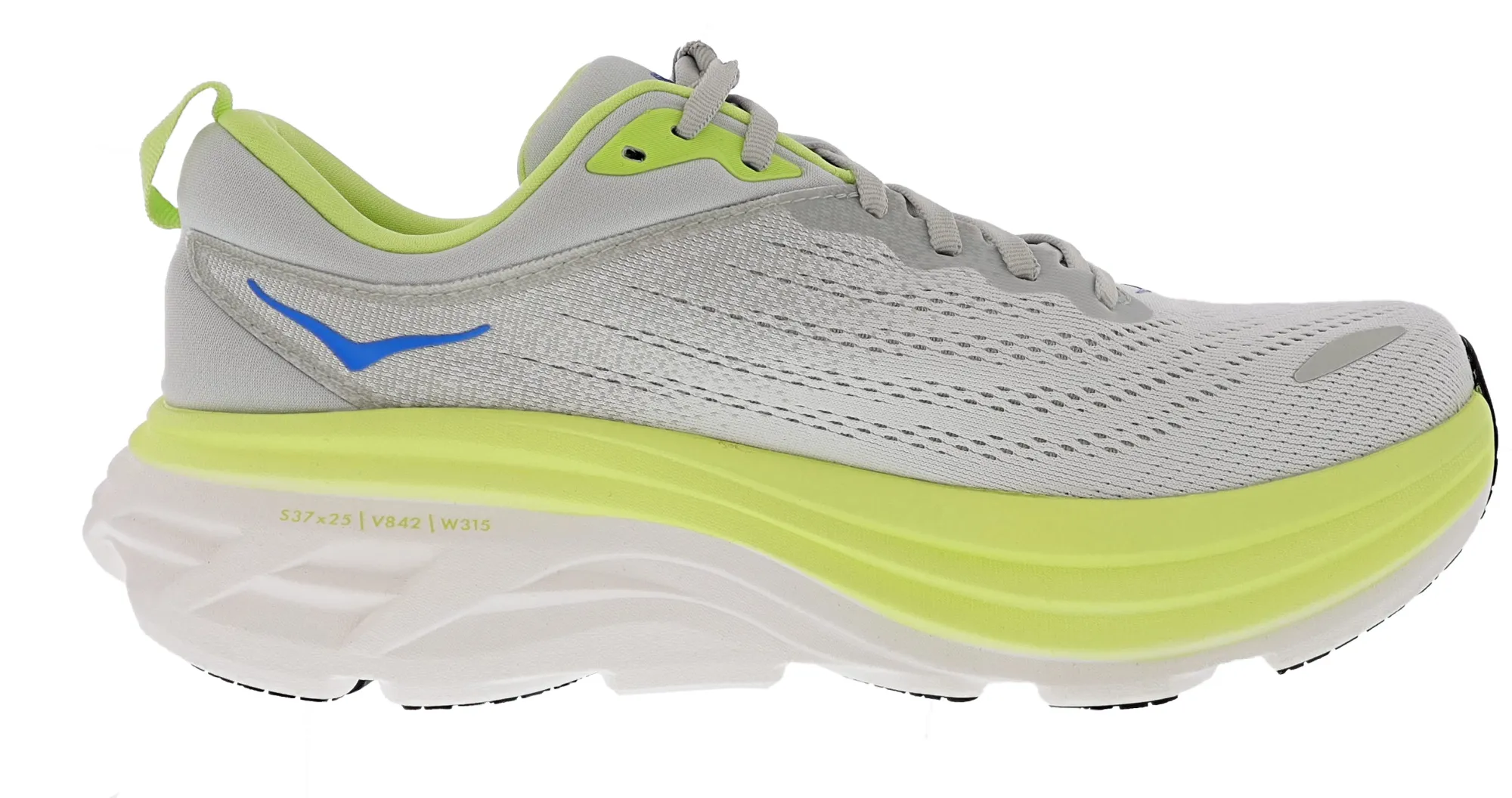 Running>Hoka Men's Bondi 8 Ultra Cushioned Walking & Running Shoes