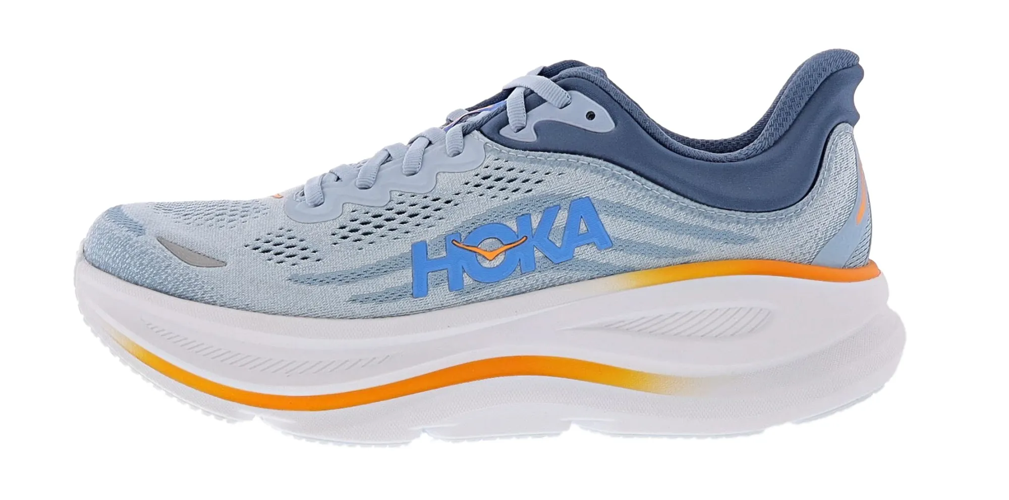 Running>Hoka Men's Bondi 9 Ultra Cushioned Everyday Running Shoes