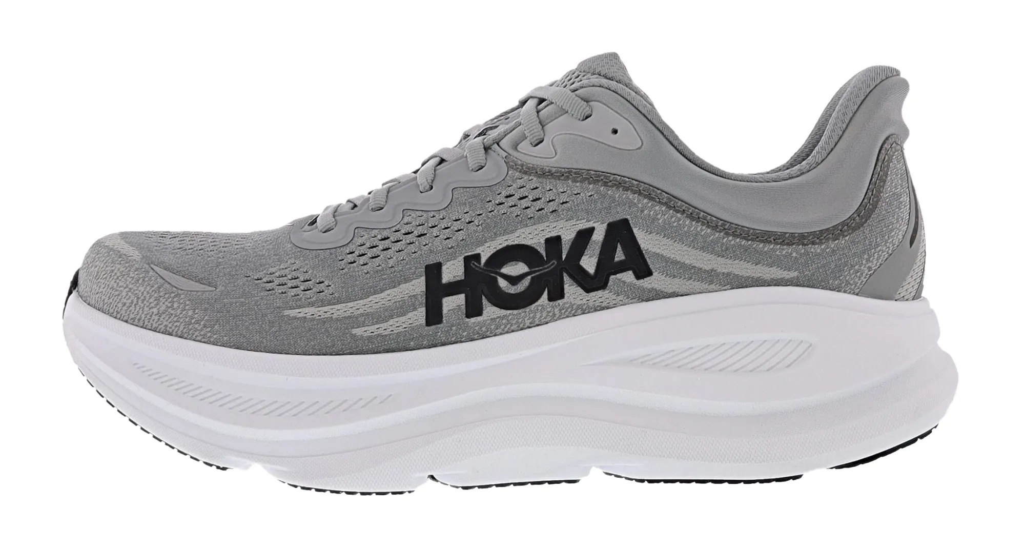 Running>Hoka Men's Bondi 9 Ultra Cushioned Everyday Running Shoes