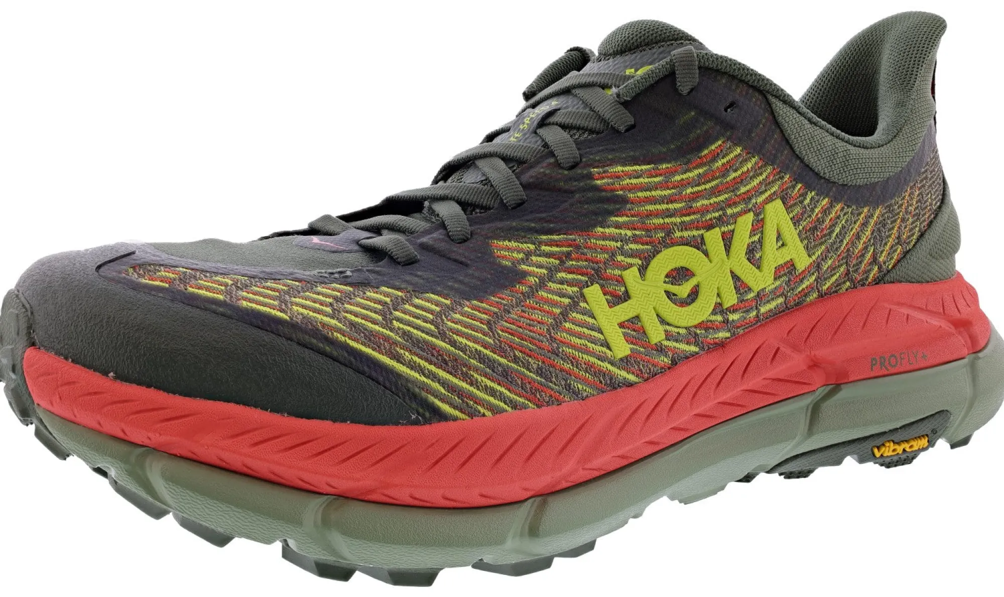 Running>Hoka Men's Mafate Speed 4 Lightweight Trail Running Shoes