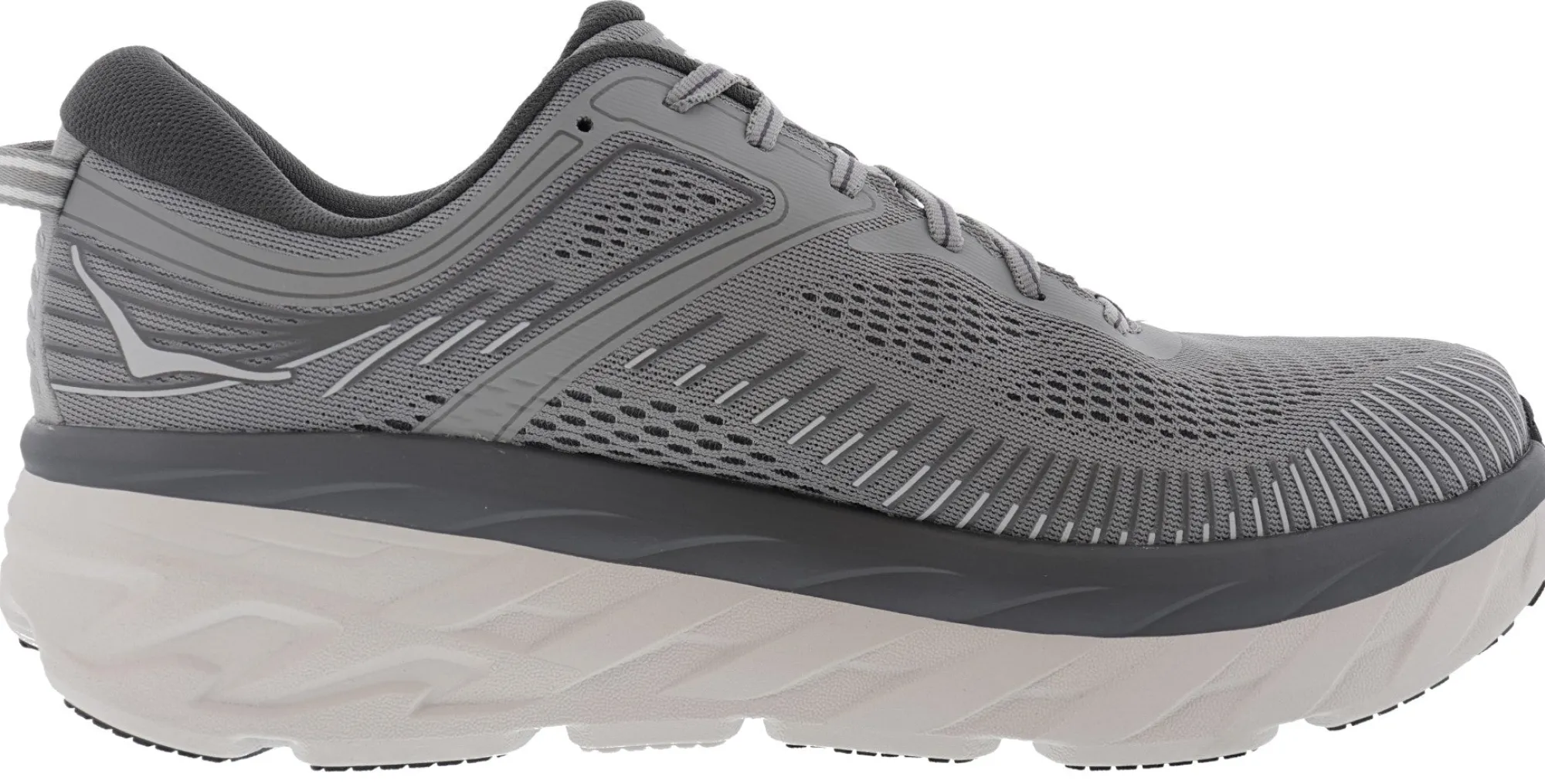 Walking|Running>Hoka Men's Ultra Marathon Cushioned Running Shoes Bondi 7