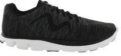 Running>MBT Men's Speed Mix Lightweight Lace Up Running Shoes Black/Grey