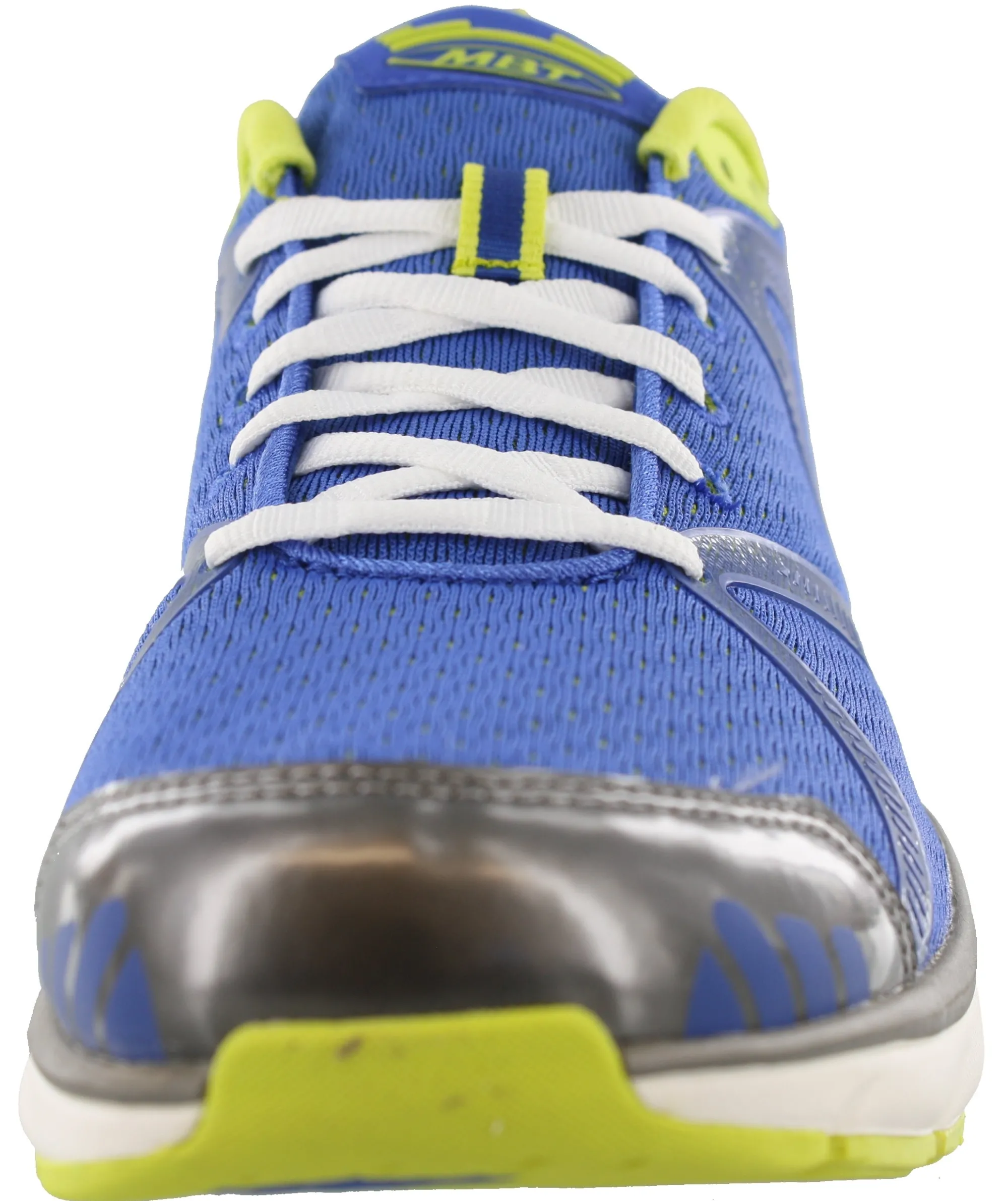 Walking|Nursing Shoes>MBT Simba 5 Rocker Bottom Recovery Walking Shoes Men Blue/Yellow/White/Silver