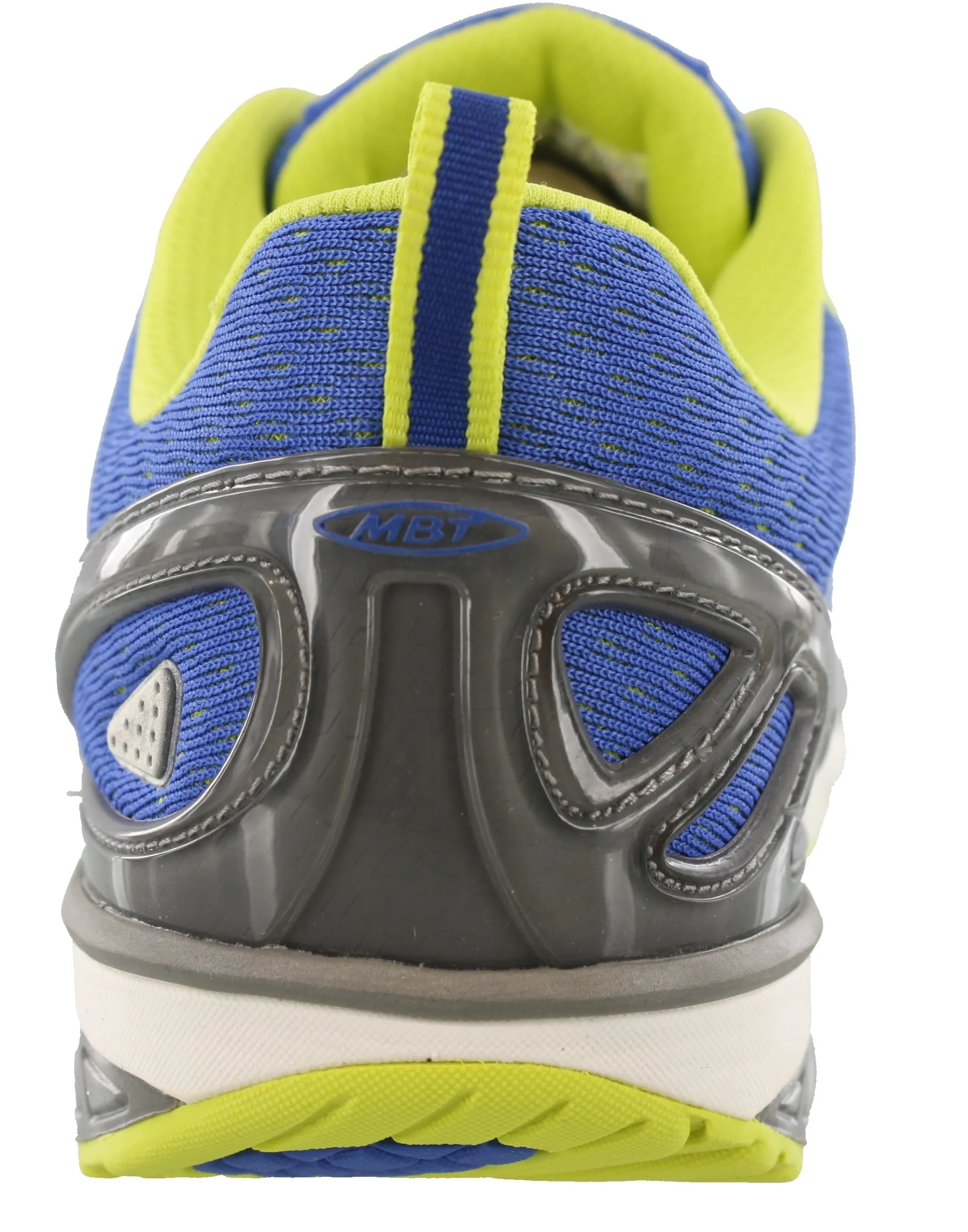 Walking|Nursing Shoes>MBT Simba 5 Rocker Bottom Recovery Walking Shoes Men Blue/Yellow/White/Silver
