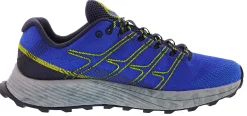 Running>Merrell Men's Moab Flight Cushioned Trail Hiking Running Shoes Cobalt