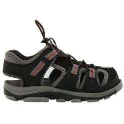 Sandals>New Balance Kids K2029BGR Adirondack Sandal Closed Toe Black/Grey