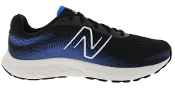 Wide Width Shoes|Walking>New Balance Men's 520 v8 Lightweight Running Shoes Blue Oasis/Black/White