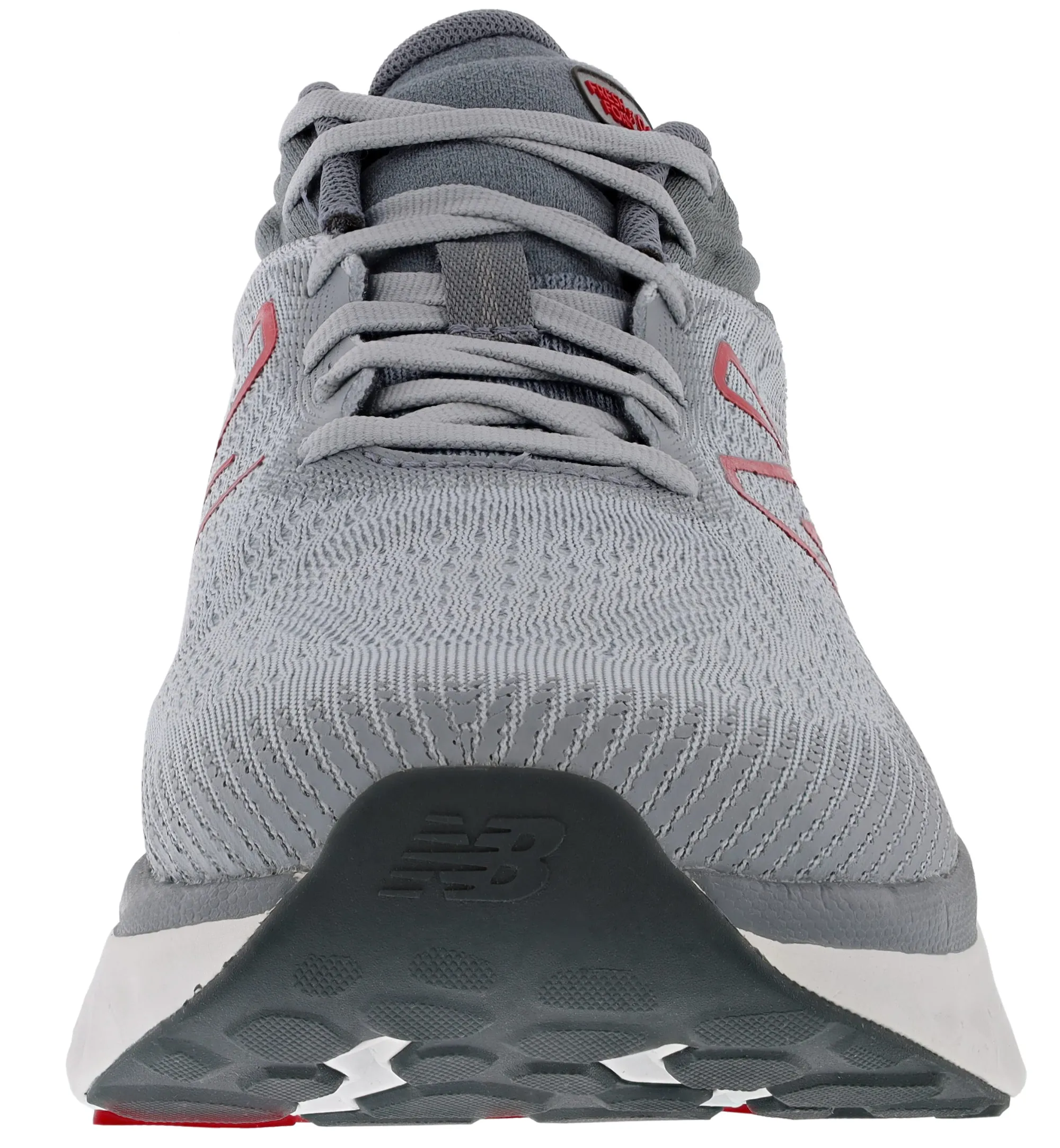 Running>New Balance Men's Fresh Foam X 840F v1 Running Shoes Aluminum Grey/True Red