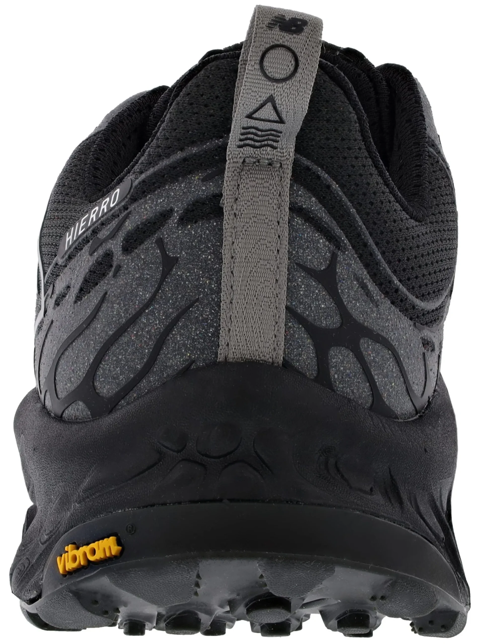 Running>New Balance Men's Fresh Foam X Hierro v8 Trail Running Shoes Black/Shadow Grey