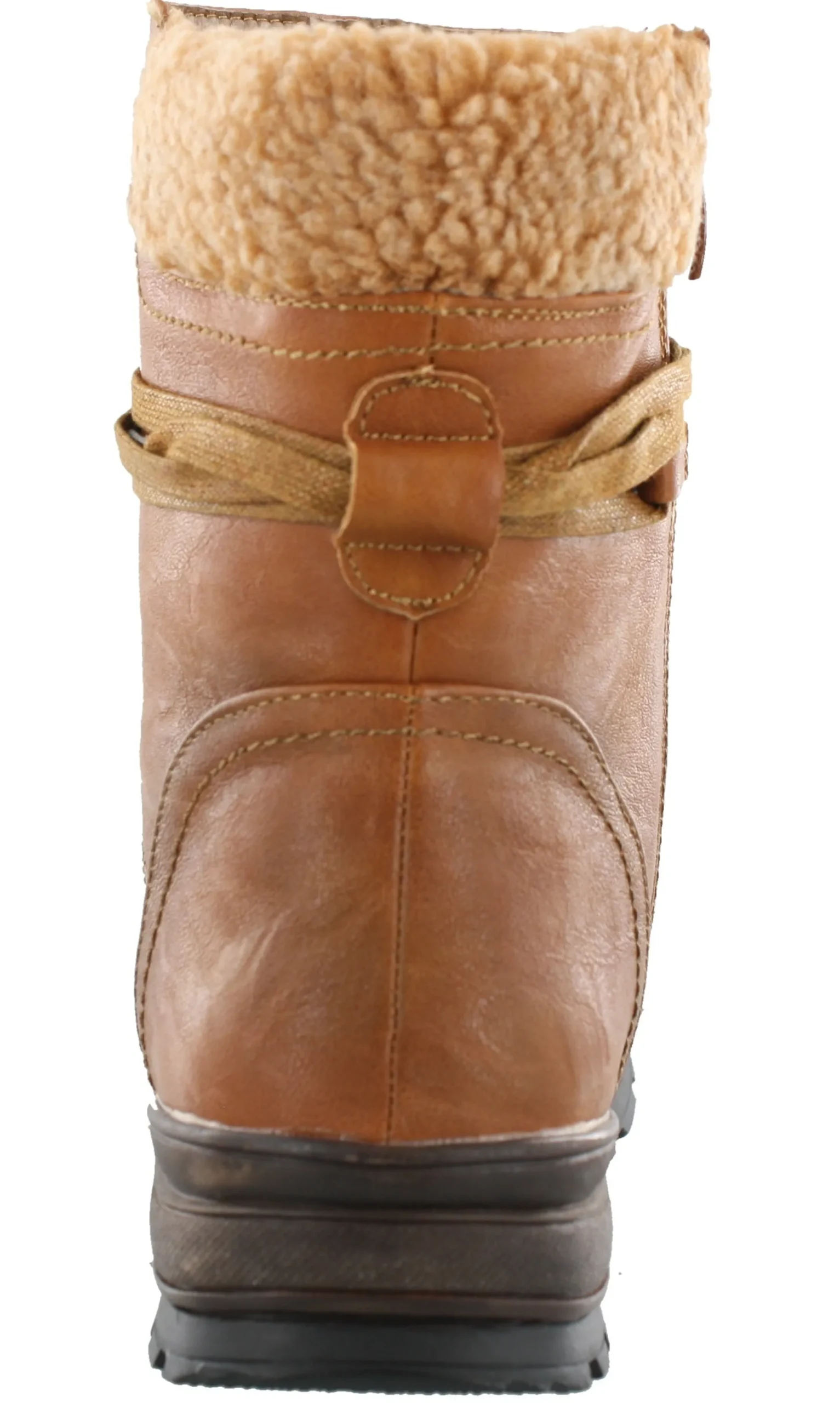 Slippers|Dress Shoes>Patrizia Cicely Lightweight Winter Combat Boots Women Medium Brown5529