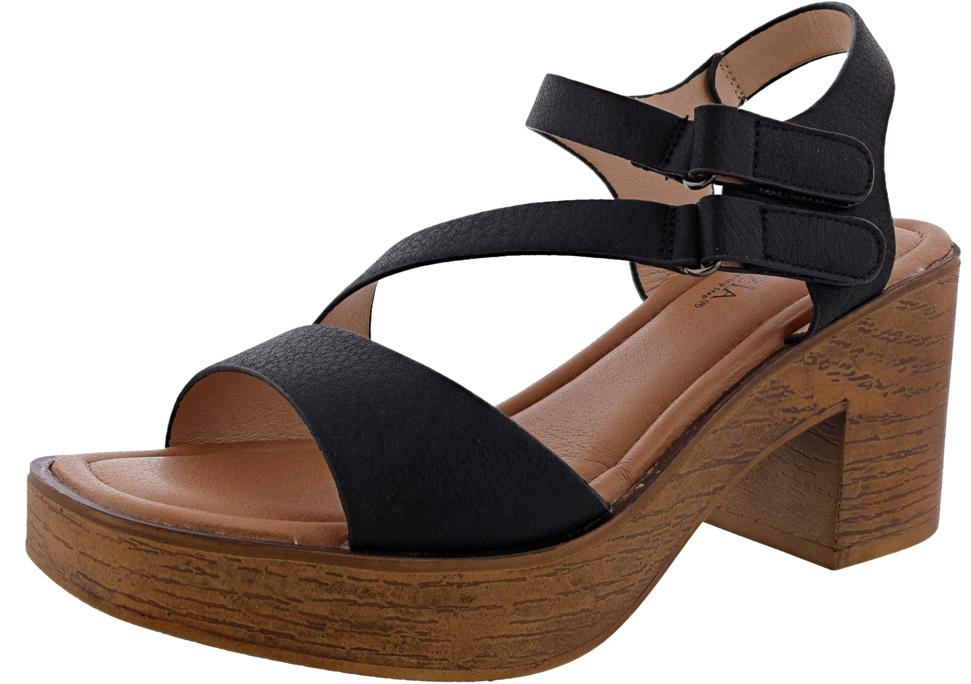 Heels>Patrizia Diatria Chunky Block Heel Sandals by Spring Step