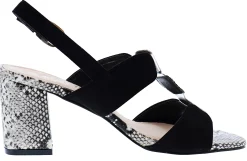 Sandals>Patrizia Morara Slingback Heel Sandals Women Black Multi