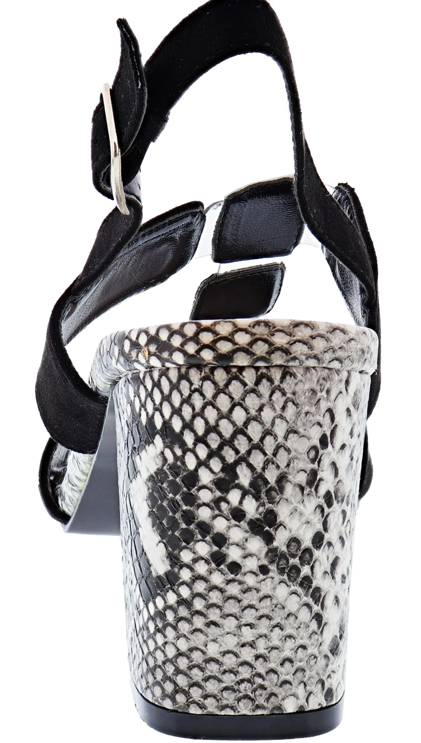 Sandals>Patrizia Morara Slingback Heel Sandals Women Black Multi