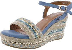Heels>Patrizia Tisch Woven Wedge Sandals by Spring Step