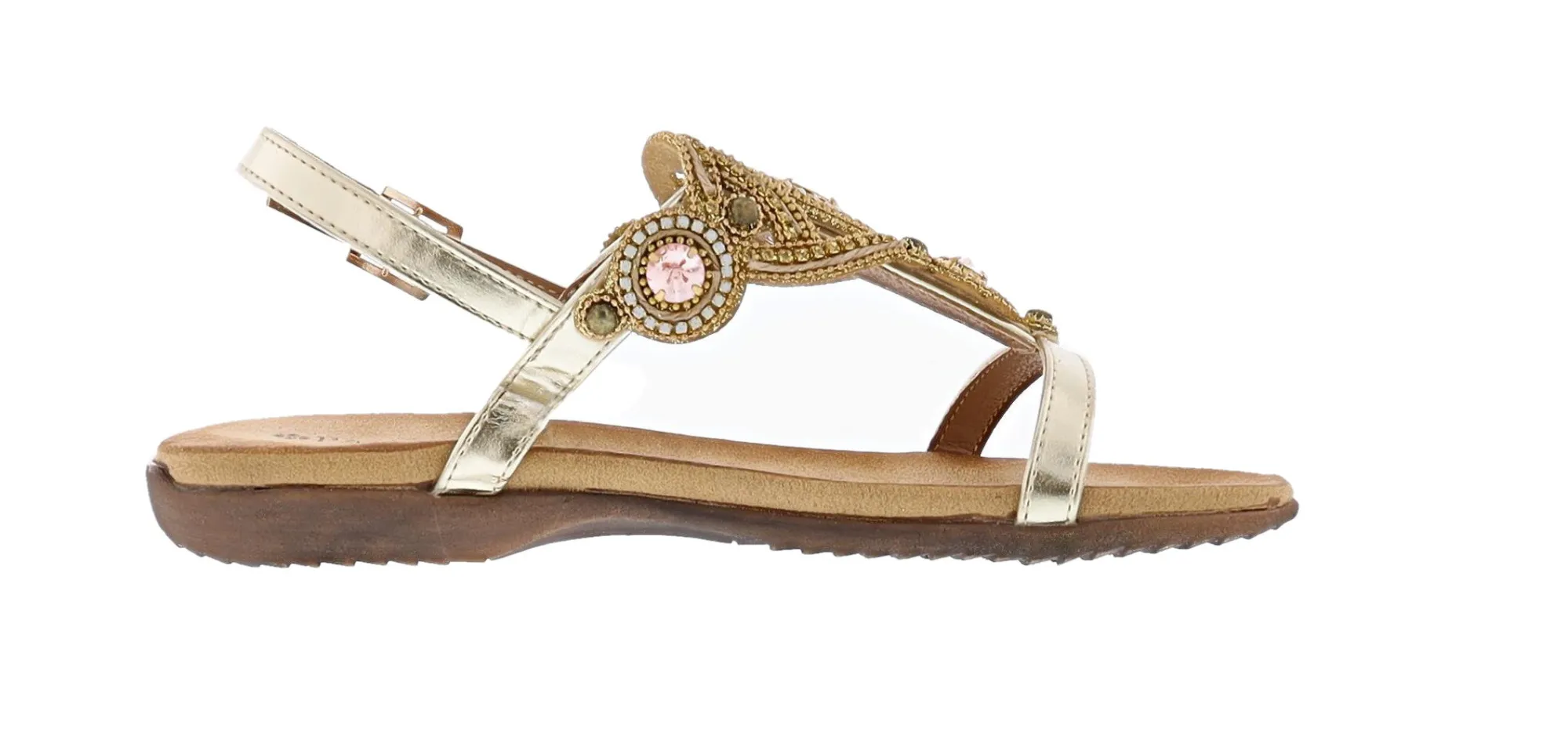 Sandals|Casual>Patrizia Women's Salerno Slingback Sandals Gold