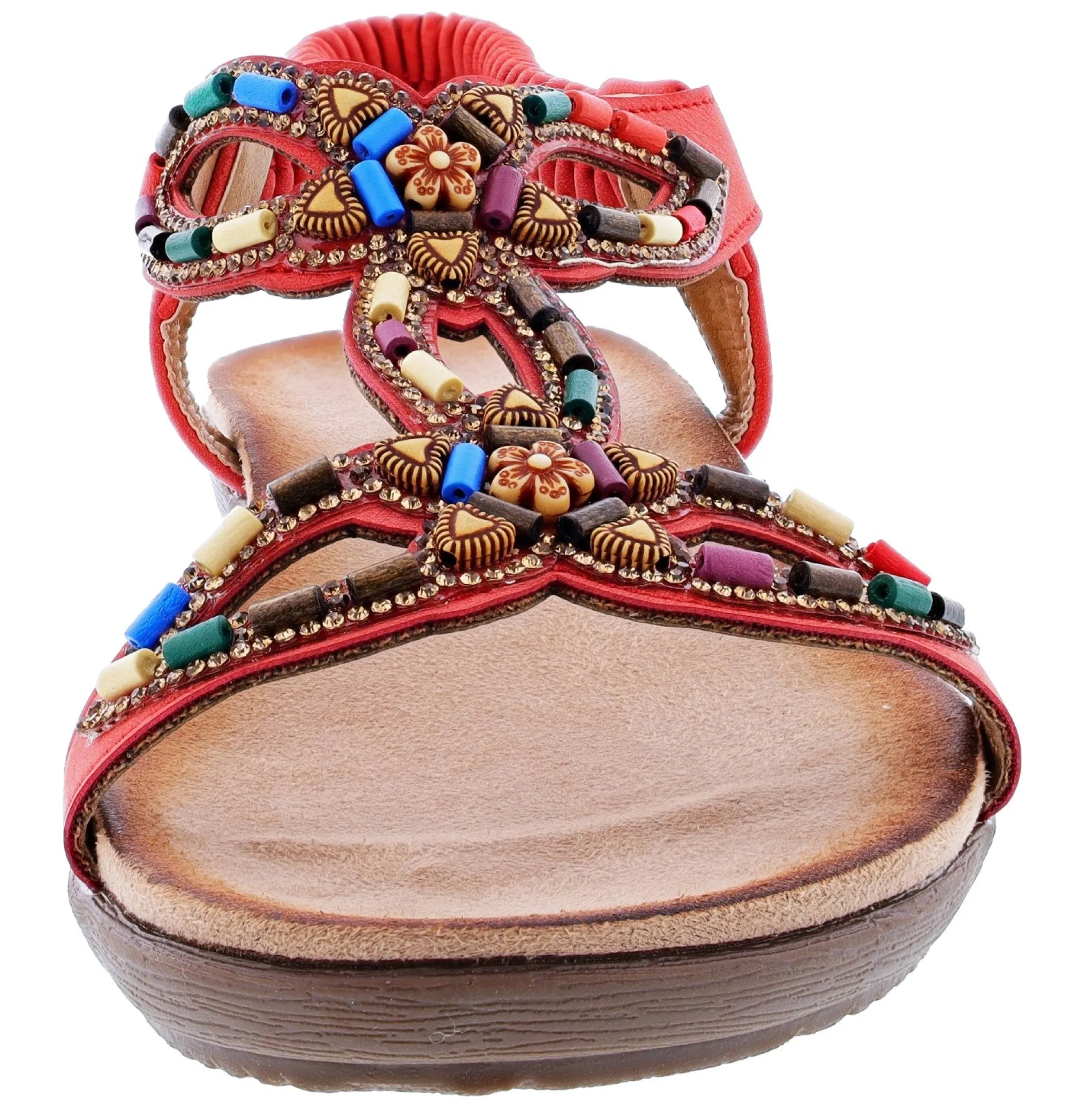 Sandals>Patrizia Women's Volcanic T-Strap Summer Sandals By Spring Step