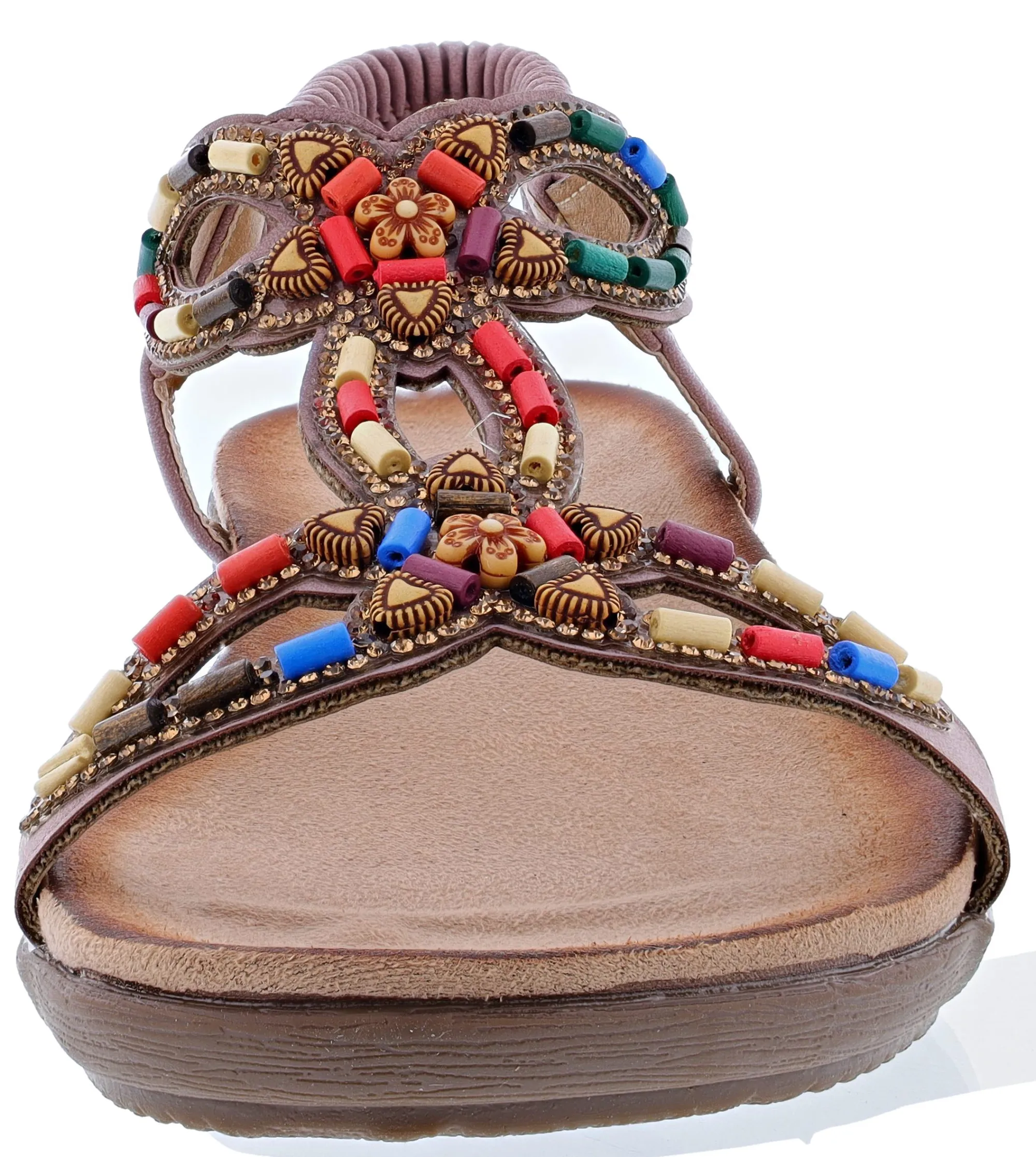 Sandals>Patrizia Women's Volcanic T-Strap Summer Sandals By Spring Step