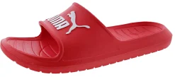 Sandals>Puma Men's Divecat V2 Water Resistant Slide Sandals Red/White