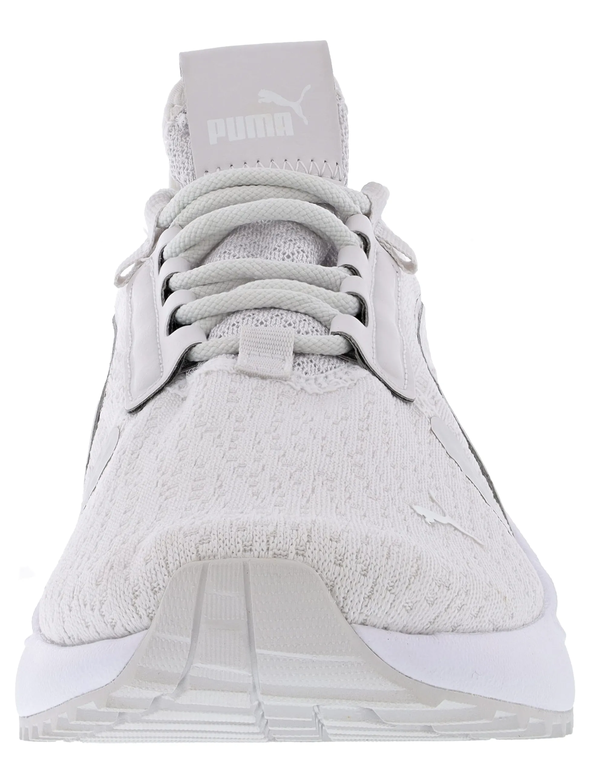 Running>Puma Women's Pacer Future Street Mono Luxe Lace Up Sneakers Feather Gray