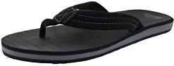 Sandals>Quiksilver Men's Carver Suede Leather Sandals
