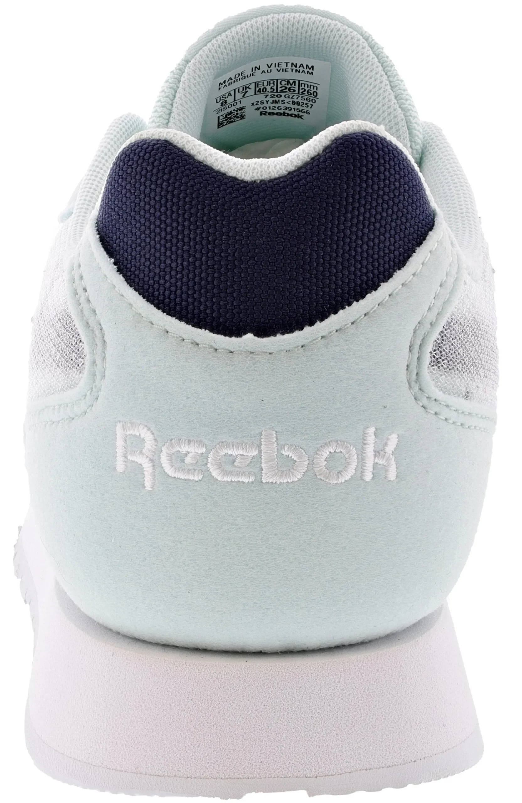 Running|Casual>Reebok Men’s Classic Harman Run TXT Lightweight Running Shoes Chalk Blue/Vector Navy/White