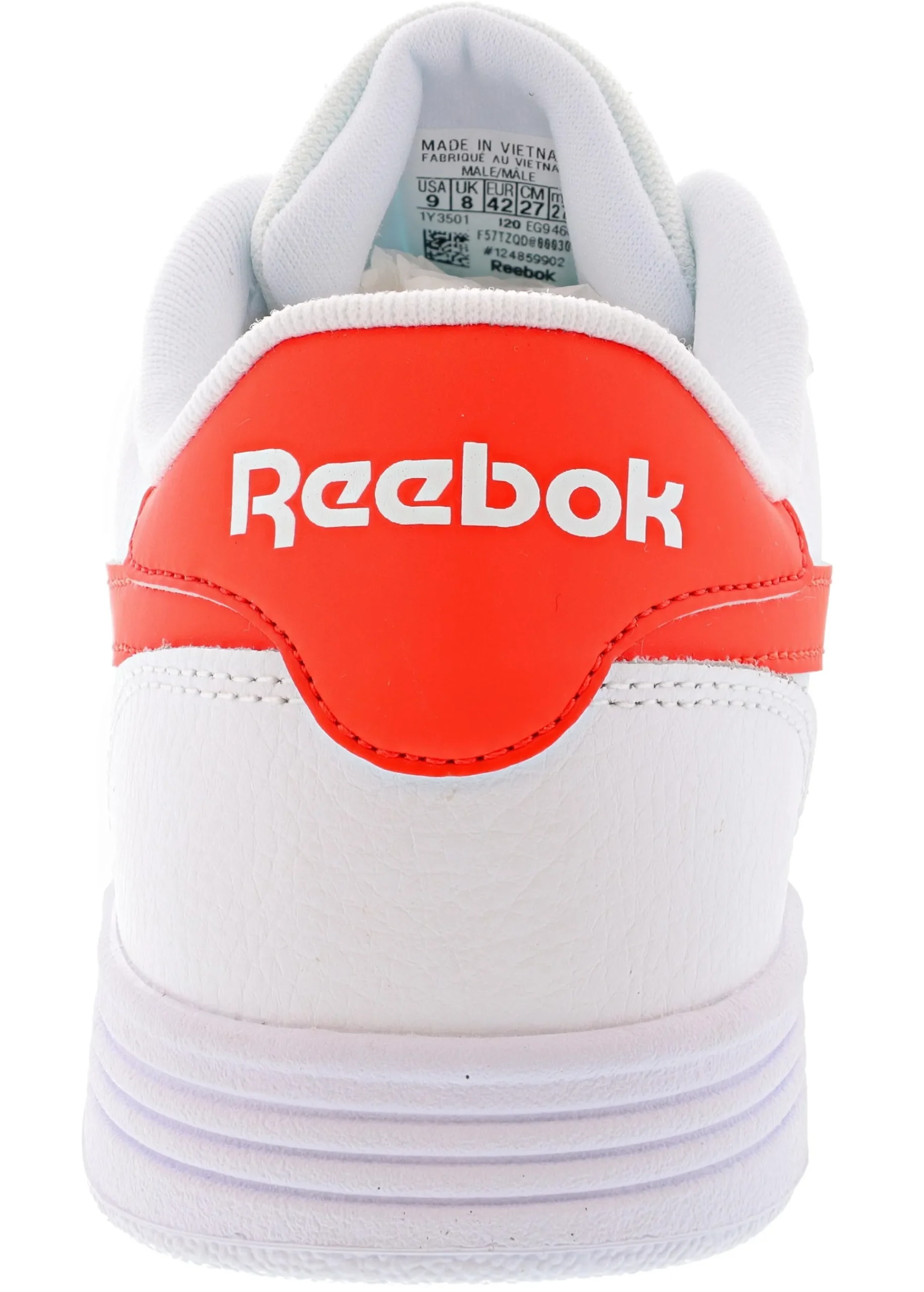 Casual>Reebok Men's Royal Techque T Walking Shoes White/Vivid Orange/White