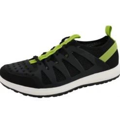 Walking|Casual>Rockport Mens Walk360 Casual Walking Lace Up Washable Flexible Sneakers Black/Macaw